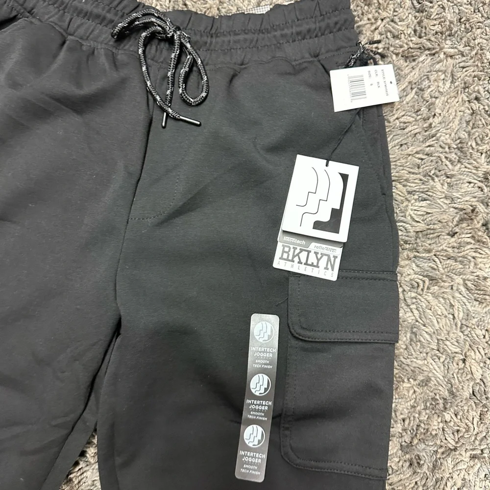 New Brooklyn Cloth Comfort Stretch Fleece Sweatpants Cargo Pocket Men’s <<238>>